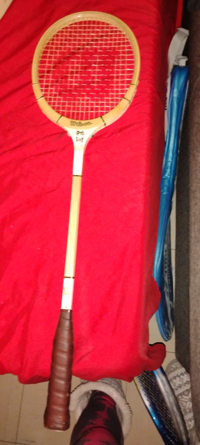 Vintage Wilson Pro Staff Wooden Tennis Racket - photo 2
