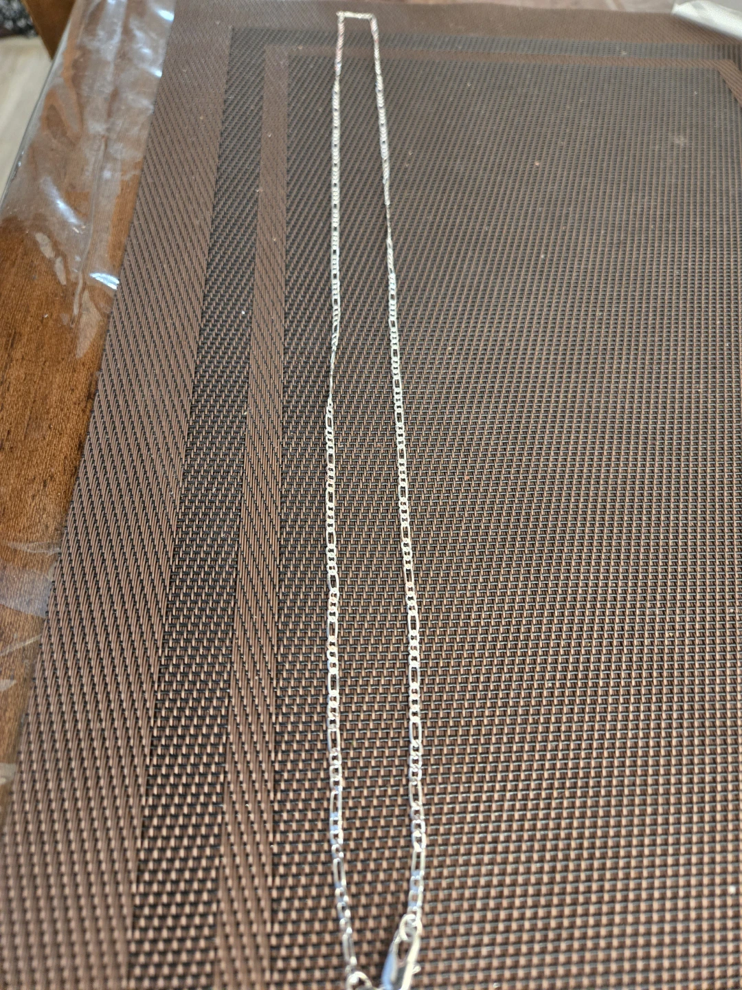 Silver tone Chain Necklace