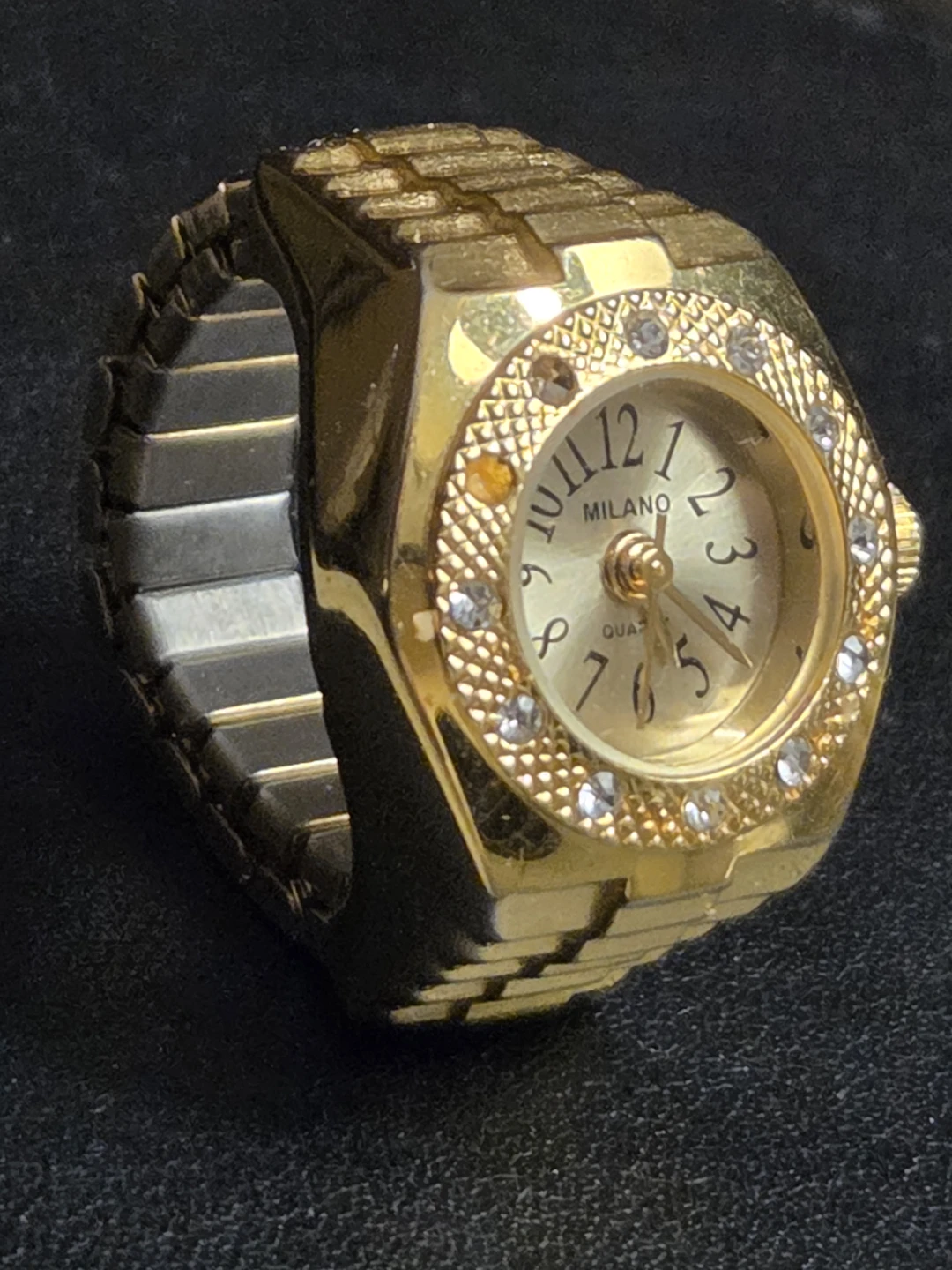 Milano Gold-Tone Ring Watch (Japan) - photo 2