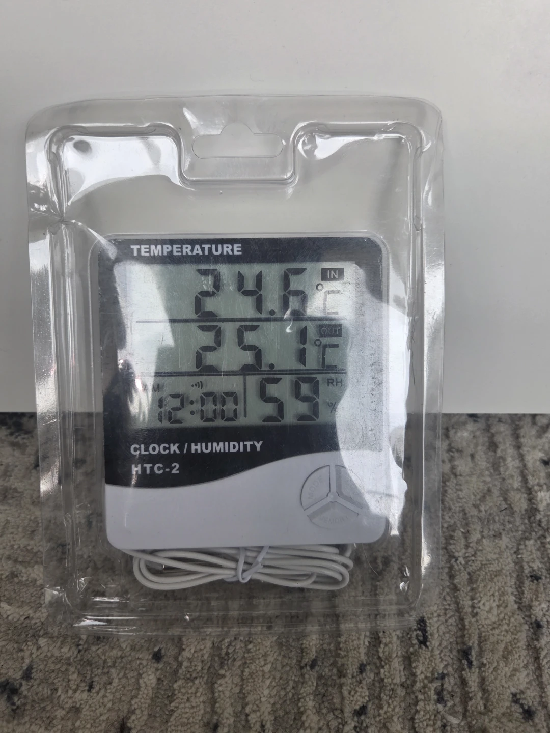 HTC-2 Digital Temperature and Humidity Meter