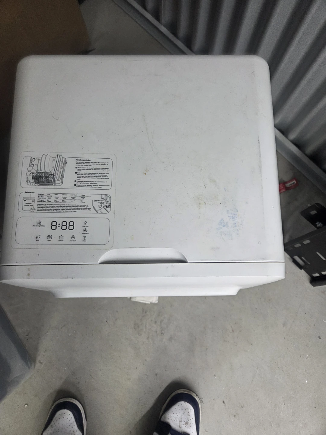 Ventray Countertop Dishwasher as is hoses are included - photo 2