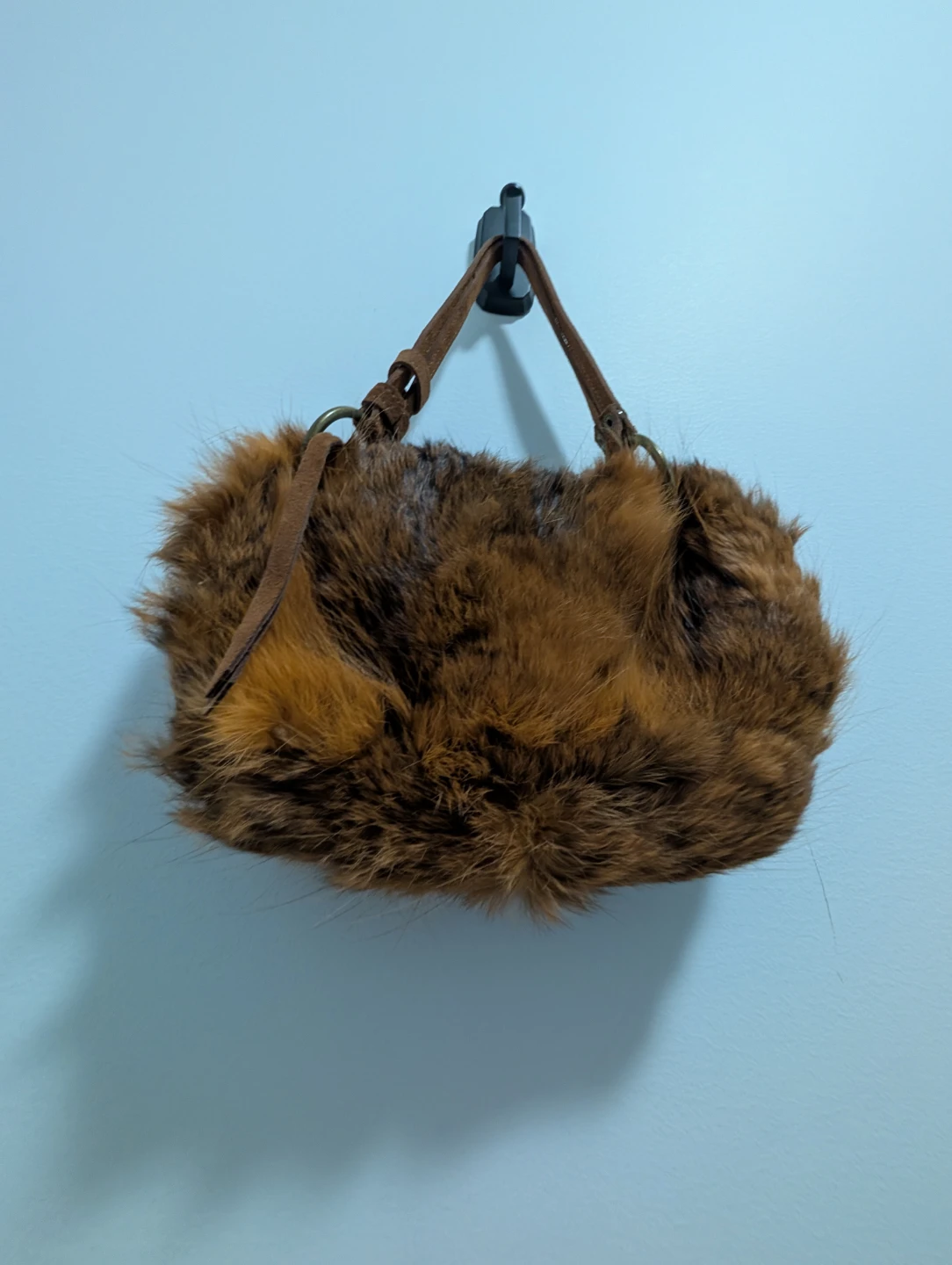 Brown Fur Shoulder Bag - photo 5