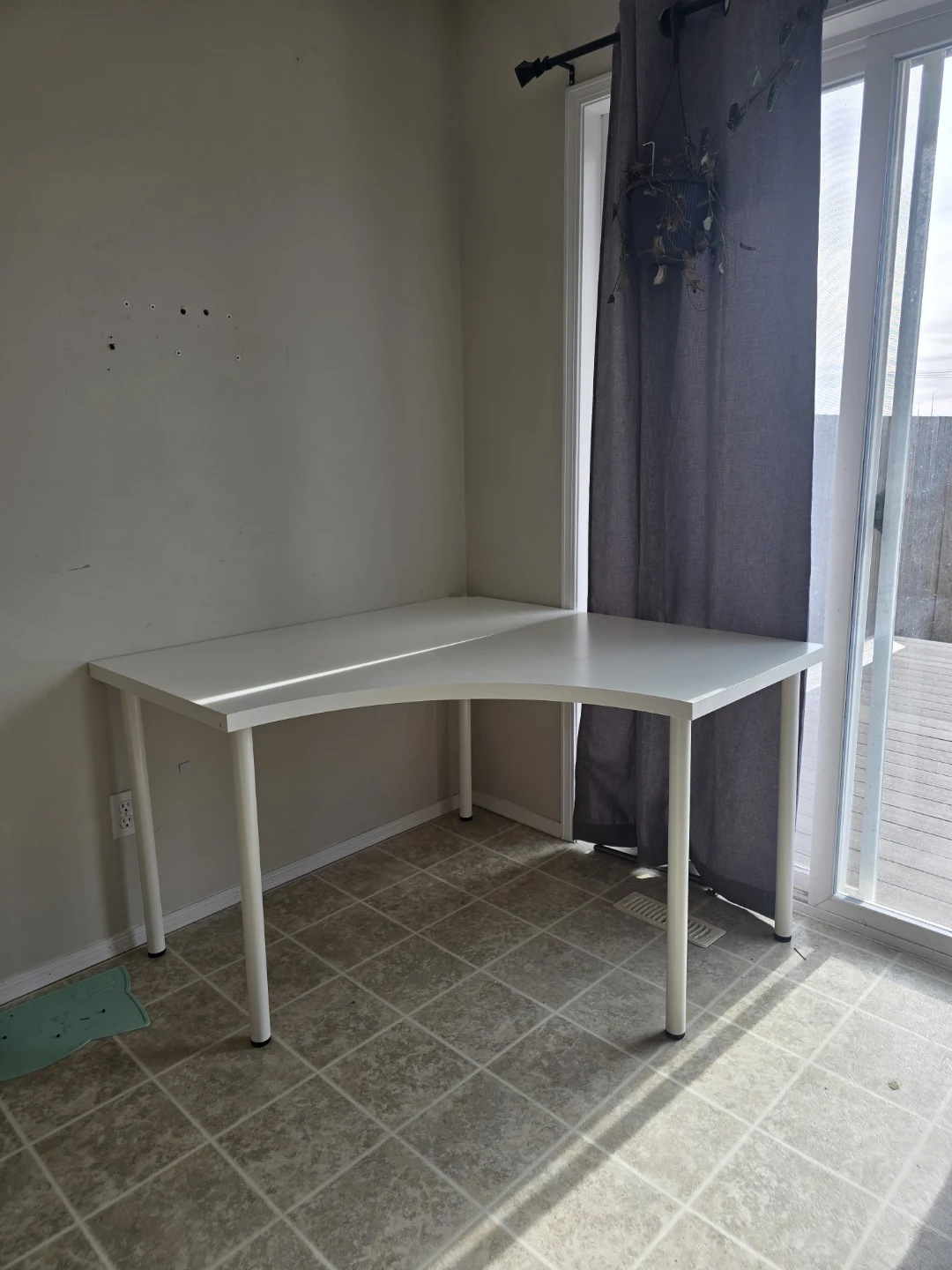 IKEA White Corner Desk