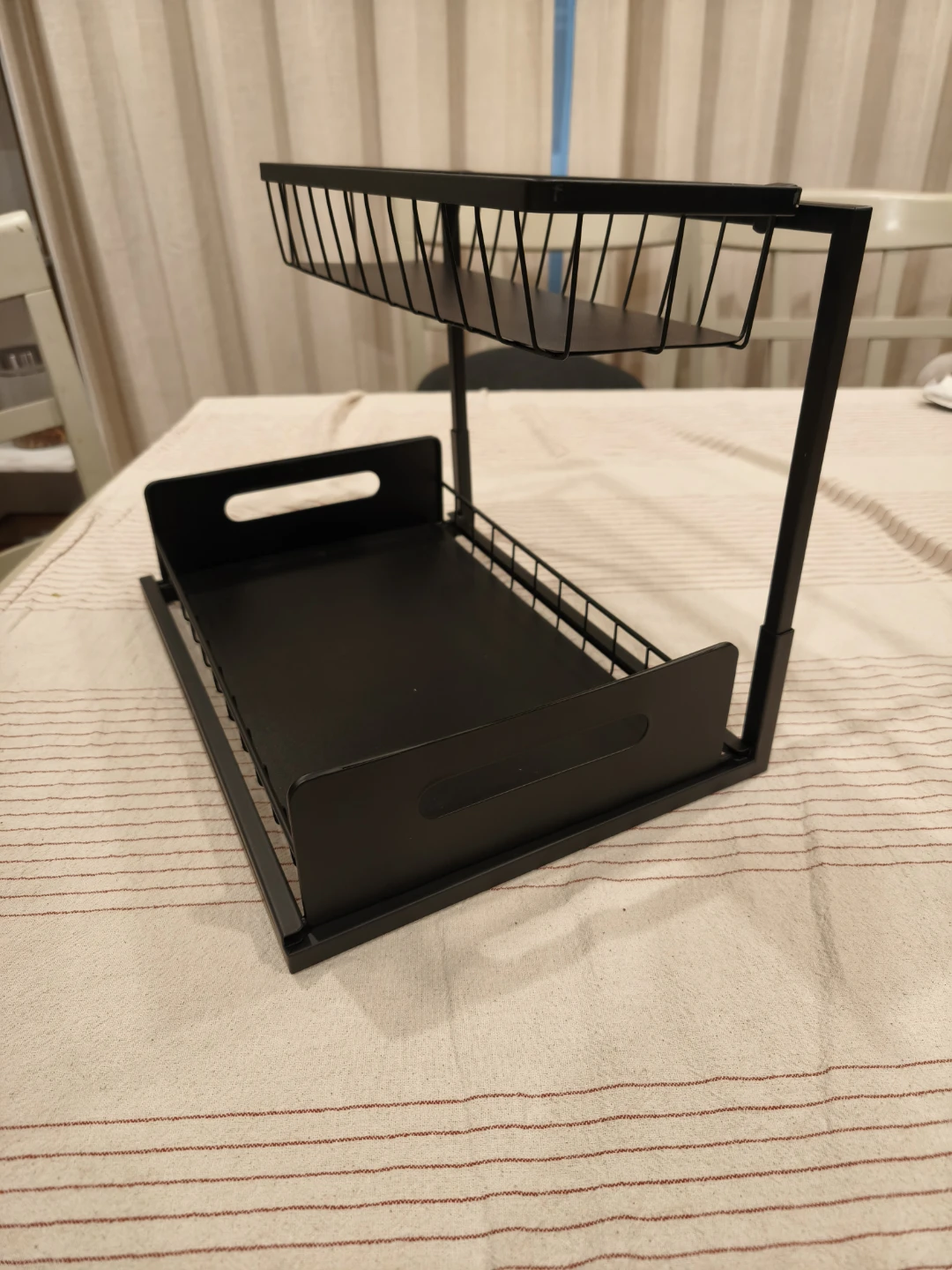 Bjenigmaia 2-Tier Pull-Out Cabinet Organizer - photo 2