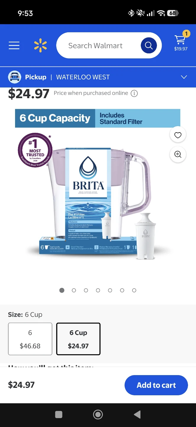 Brita 6-Cup Water Pitcher - photo 3