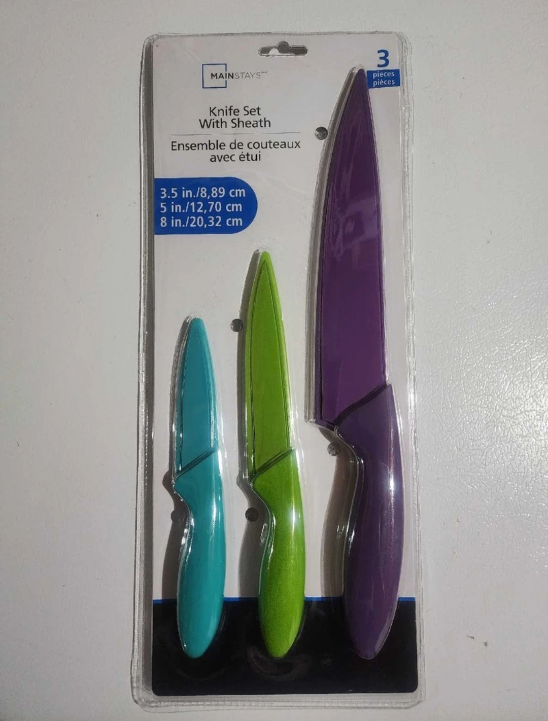 Mainstays Knife Set with Sheath