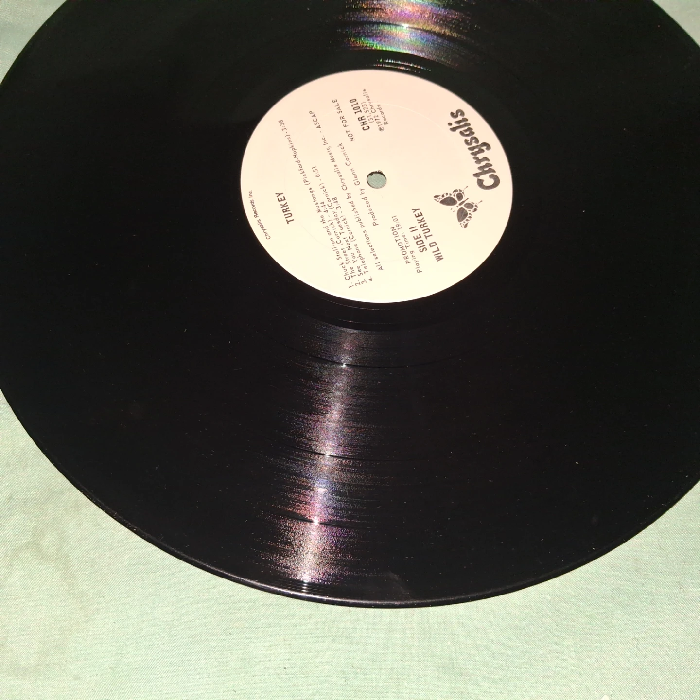 Rare Turkey VG+ Condition Gatefold LP 1972 Chrysaslis Records - photo 4