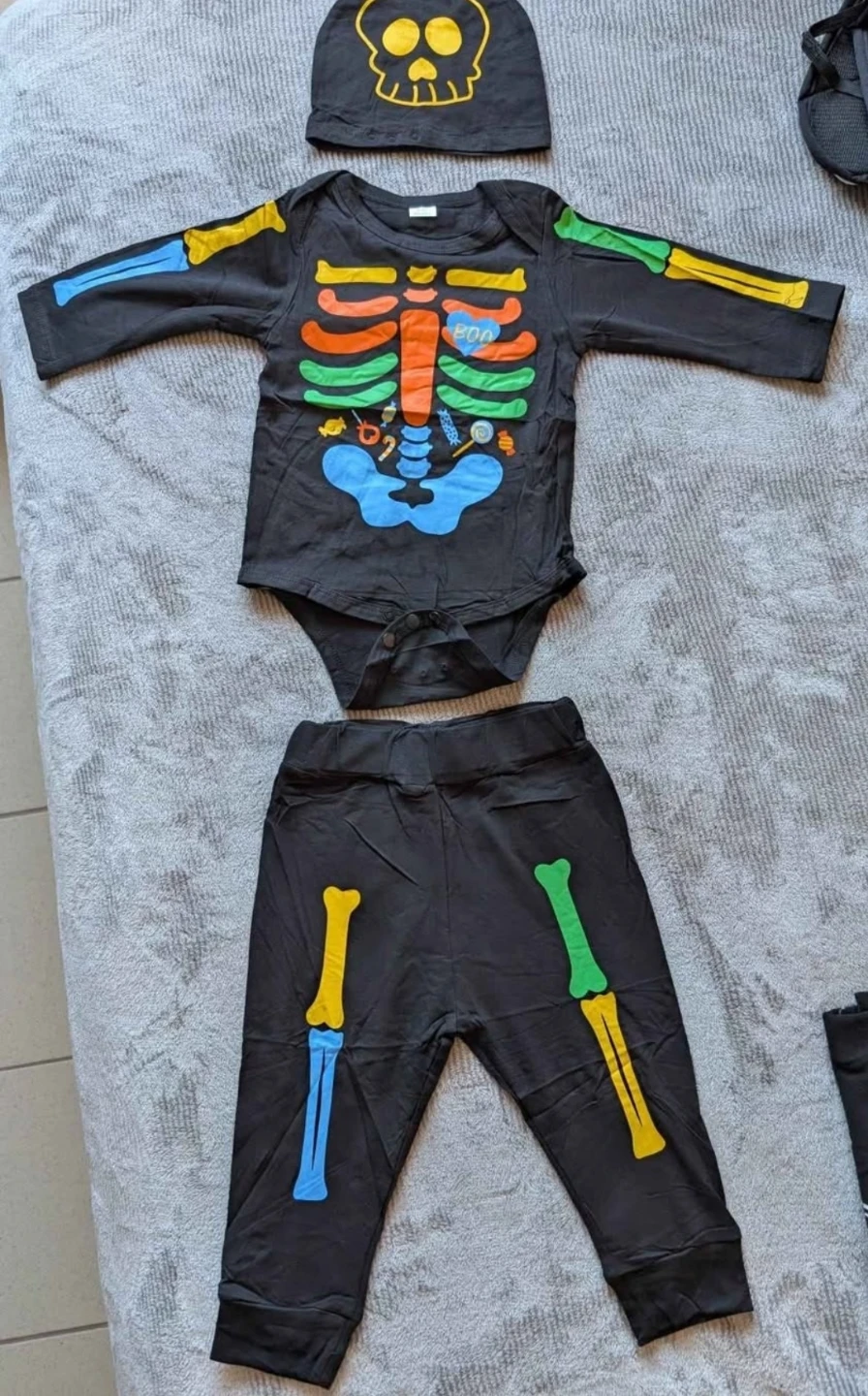 Baby Halloween Skeleton Outfit/Costume