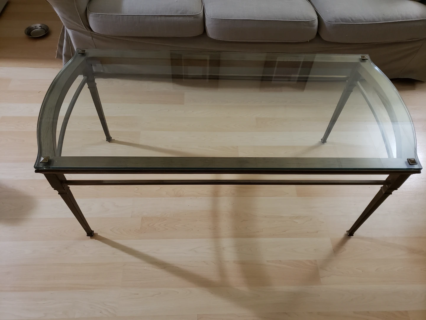 Glass Coffee Table - photo 2