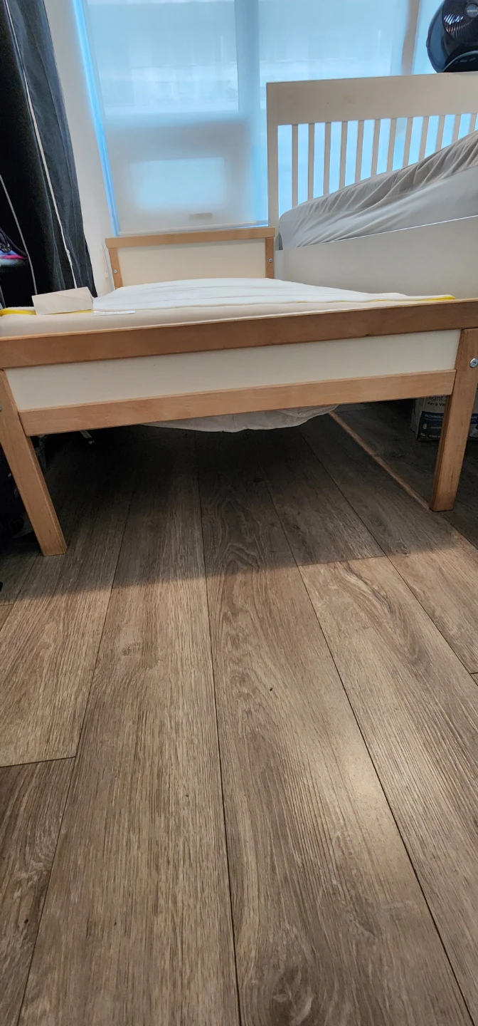 IKEA SNIGLAR kids bed frame and mattress - photo 4