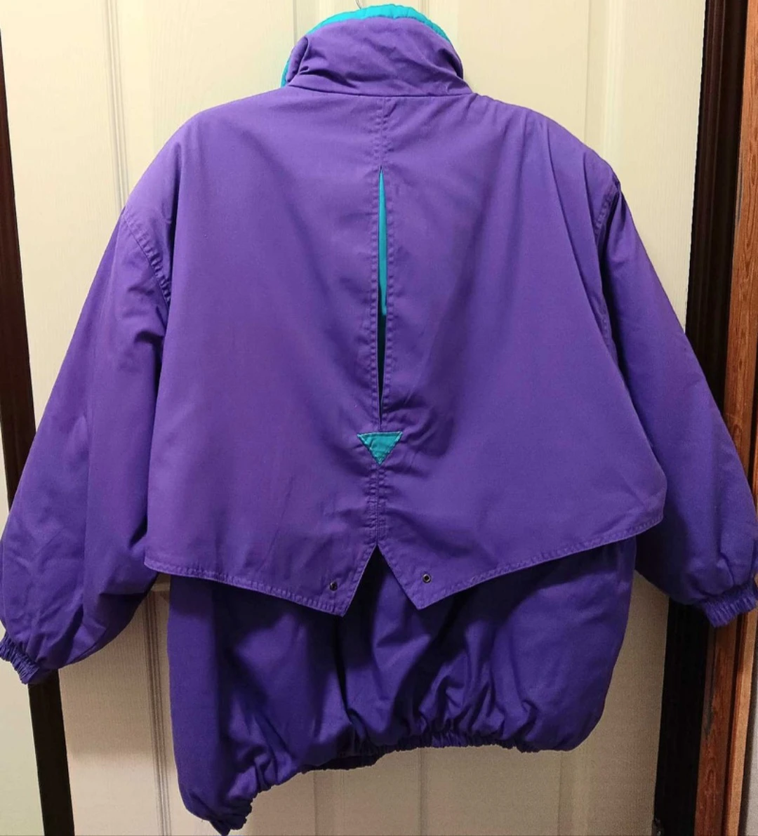 🧥Purple & Teal Jacket - Size XL🧥 - photo 3