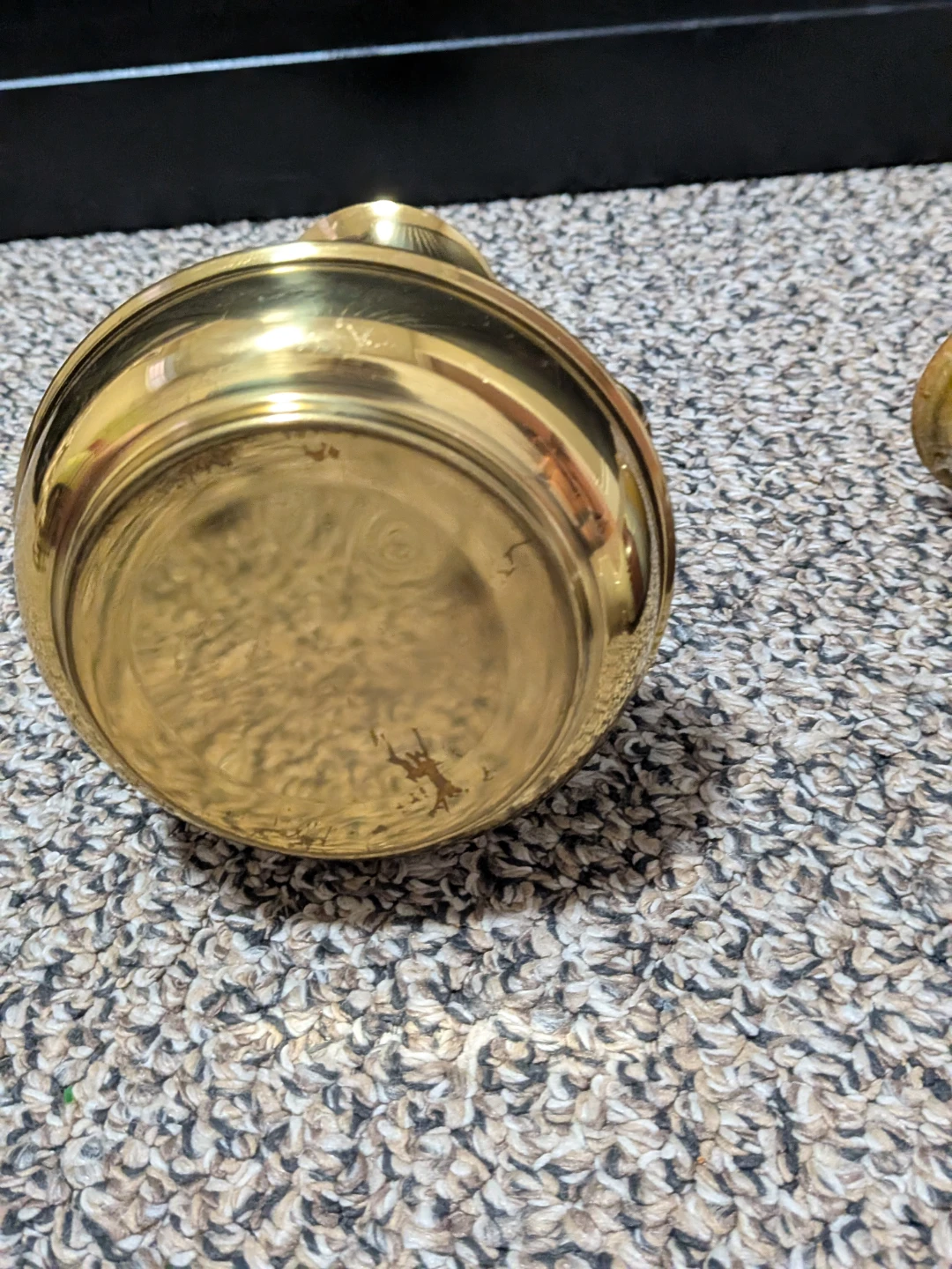 Vintage Lombard Brass Pitcher & Otagiri Footed Irish Mug - photo 5