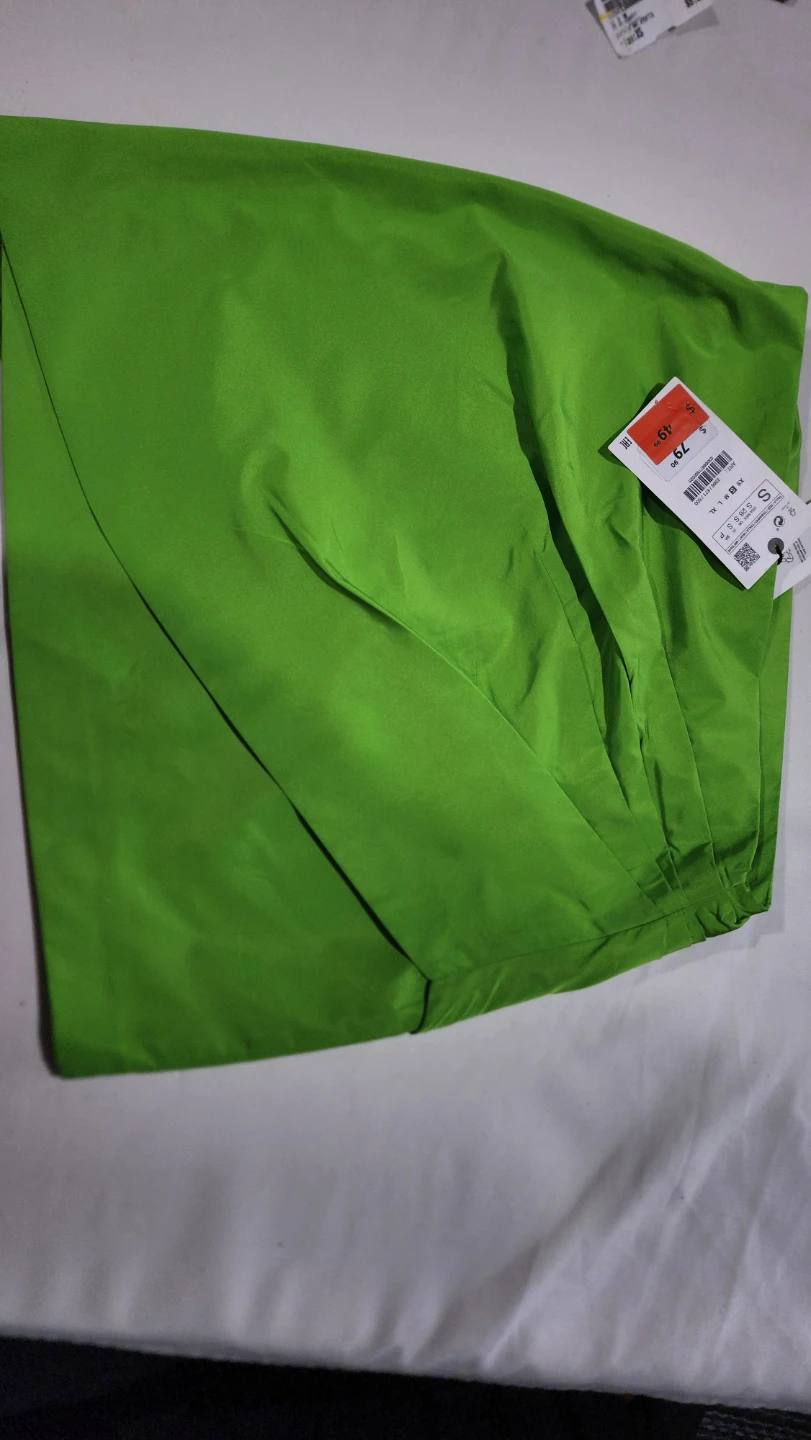 Zara Bright Green Skirt - photo 3
