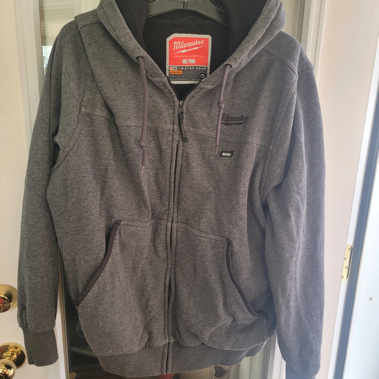 Milwaukee M12 Heated Hoodie - Grey - Large