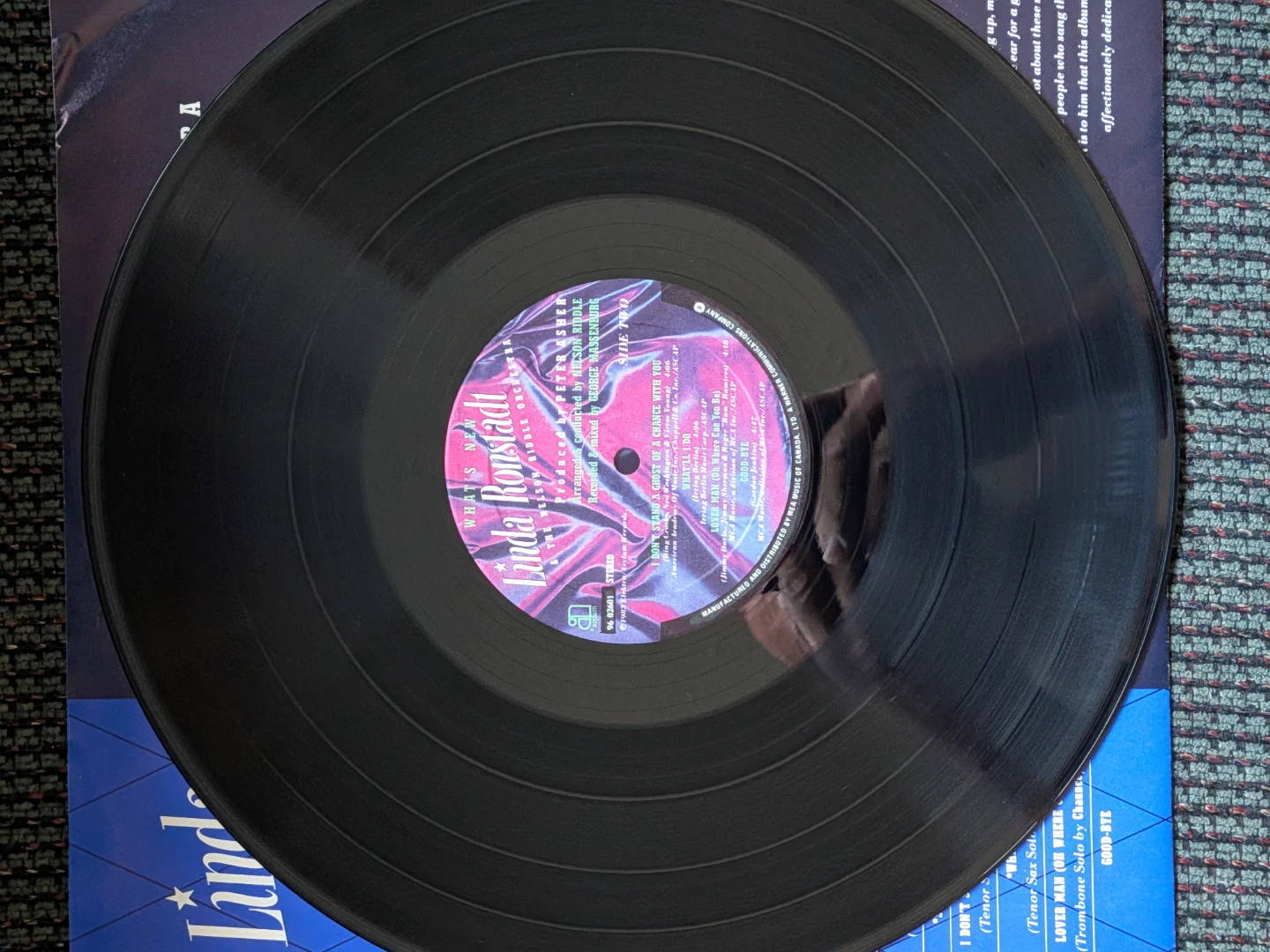 Linda Ronstadt – What’s New 1983 Vinyl LP - photo 4
