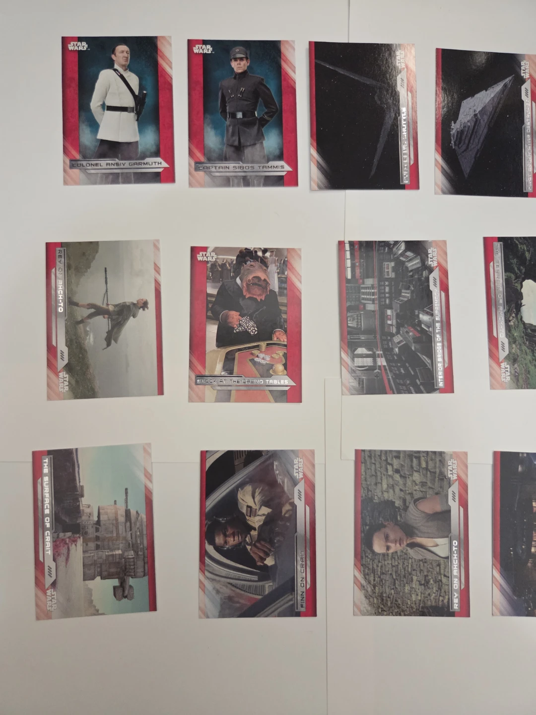 Star Wars Last Jedi Trading Cards - photo 5