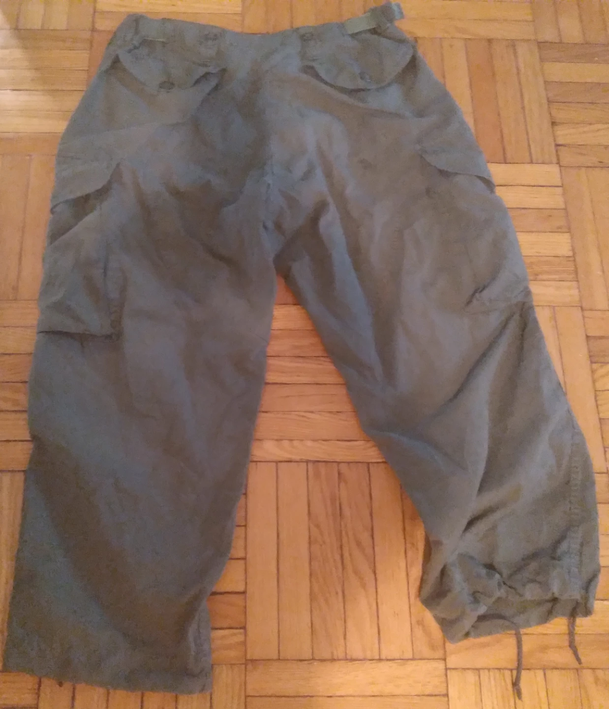 Olive Cargo Pants - photo 2