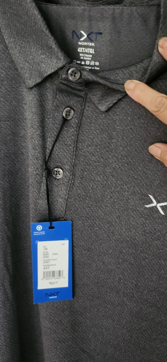 plus size NXT Nortek Men's Polo Shirts - Size 2x,3x4X, 6xT - photo 3