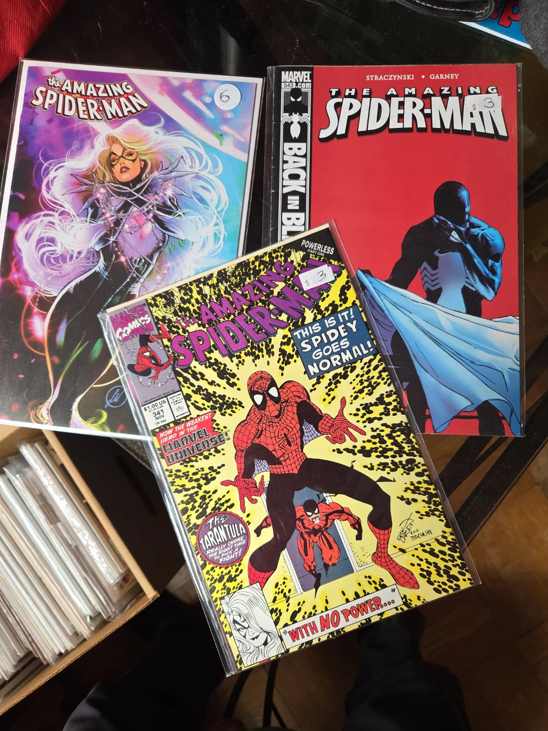 3 The Amazing Spider-Man Comic Books