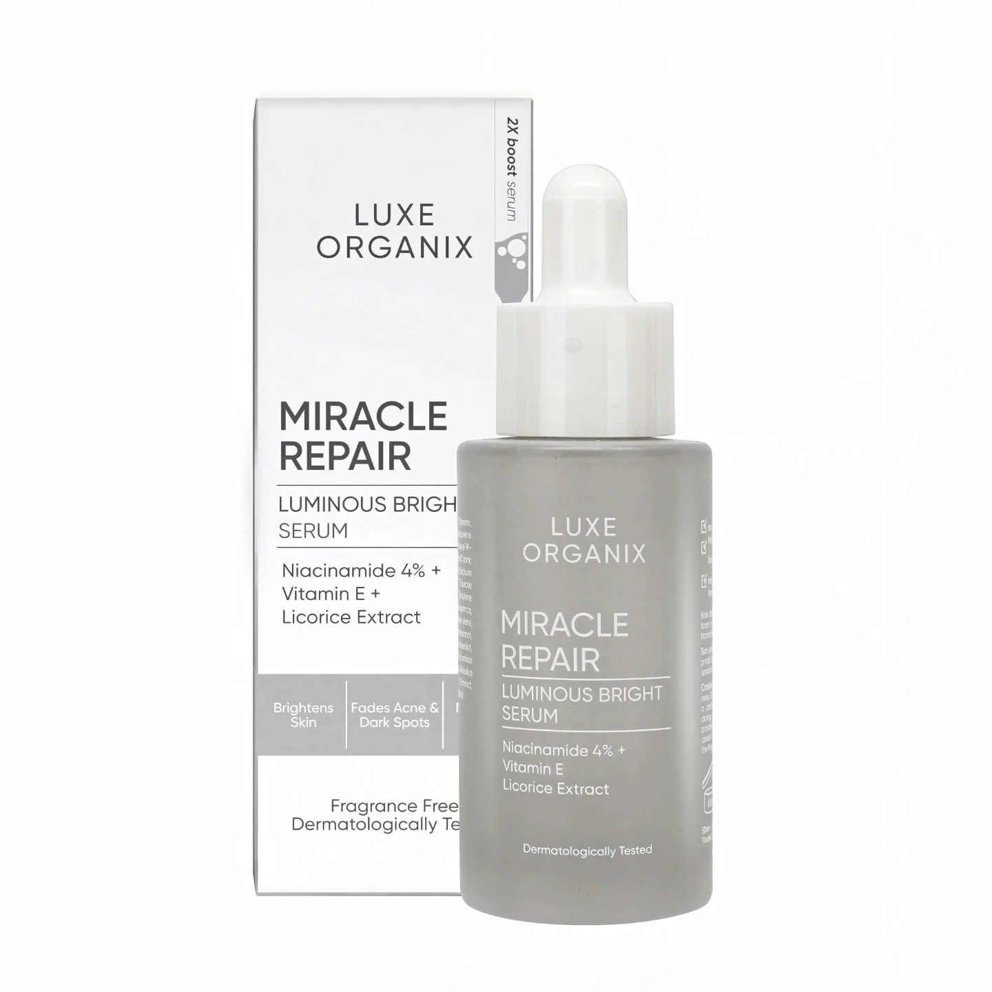 LUXE ORGANIX Miracle Repair Luminous Bright Serum 30ml - photo 2
