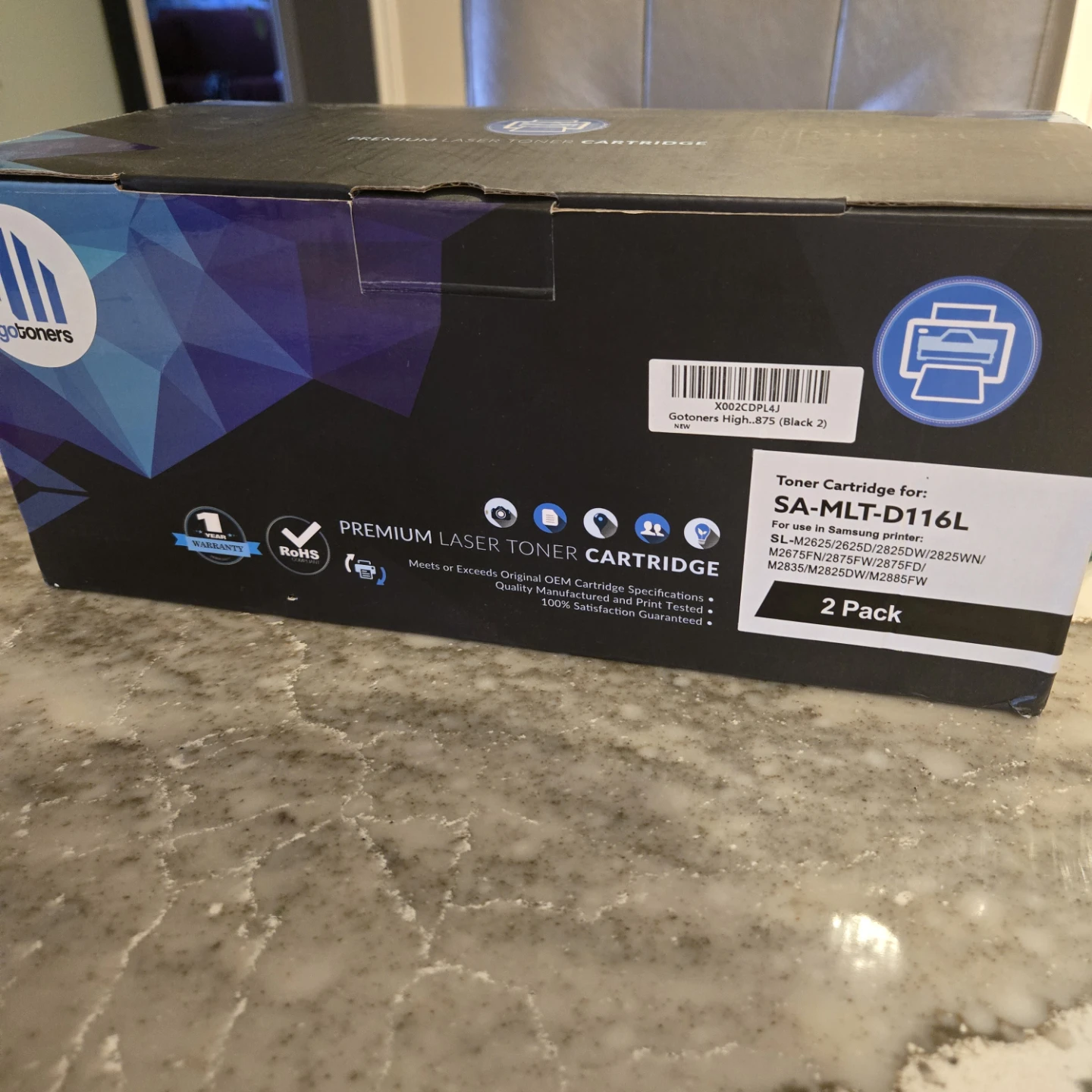 Gotoners SA-MLT-D116L Toner Cartridges (2 Pack)