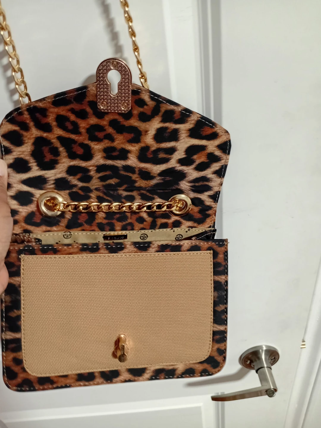 Leopard Print Shoulder Bag