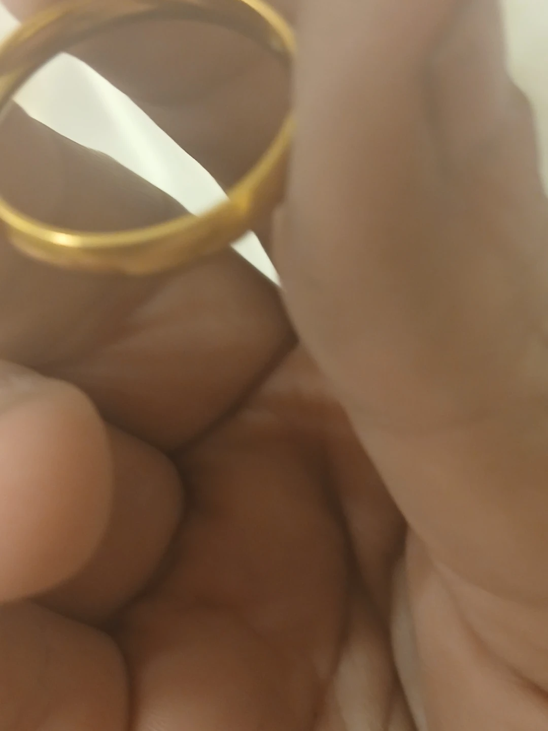 Gold-like  Band Ring