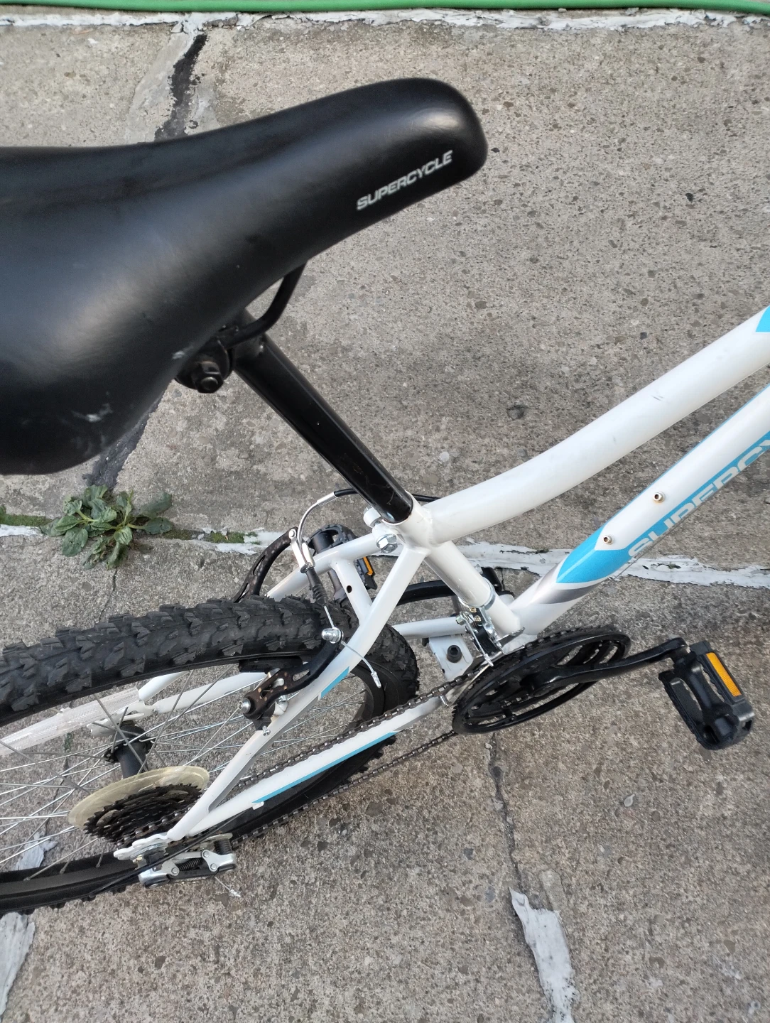 Supercycle Mountain Bike White and Blue - photo 5