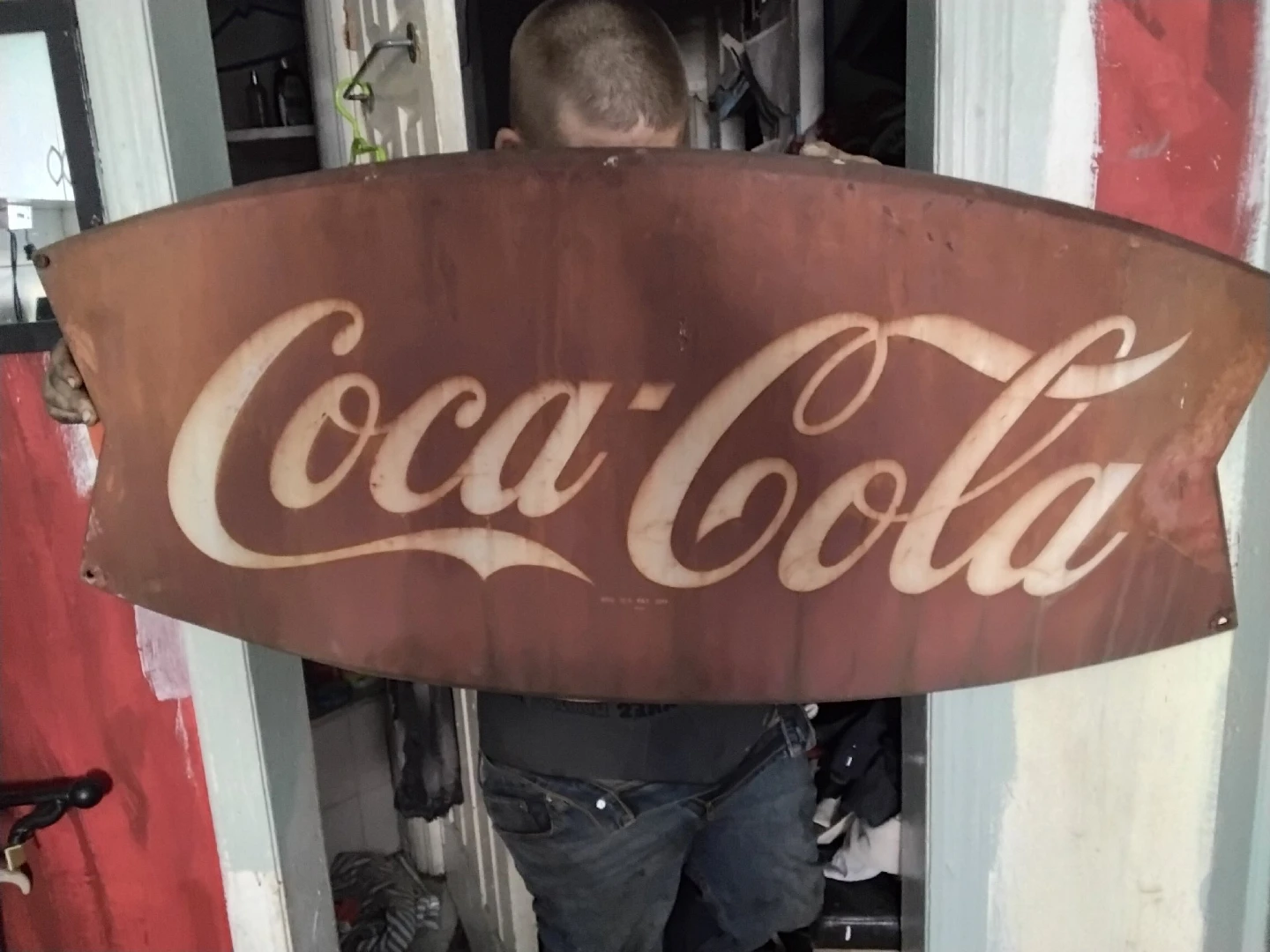 Vintage Coca-Cola Metal Sign