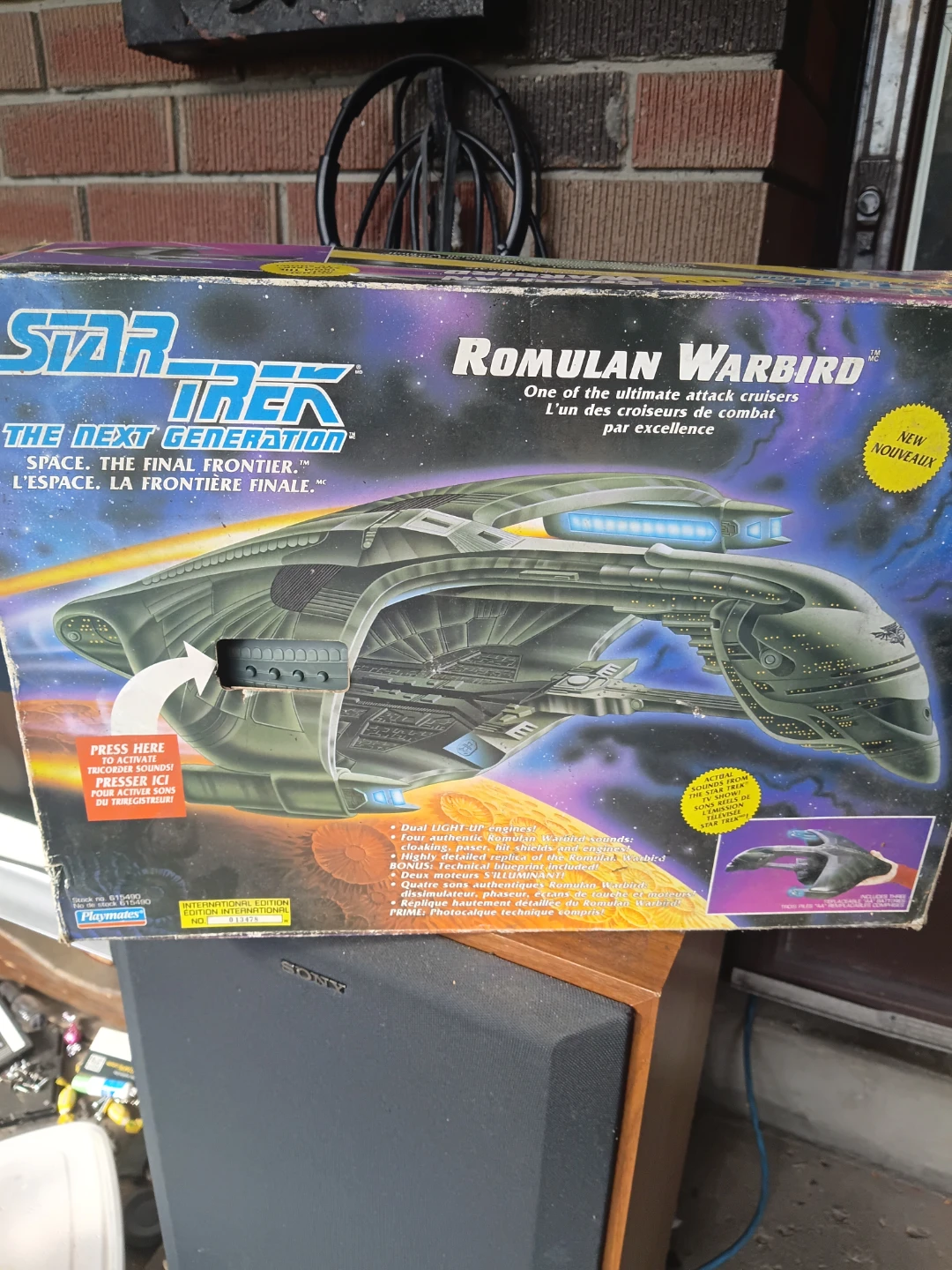 Playmates Star Trek Romulan Warbird Toy