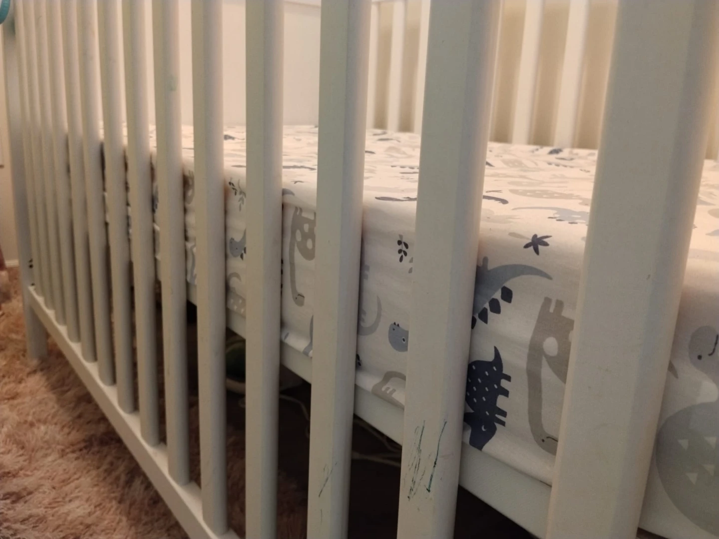 IKEA White Crib - photo 5