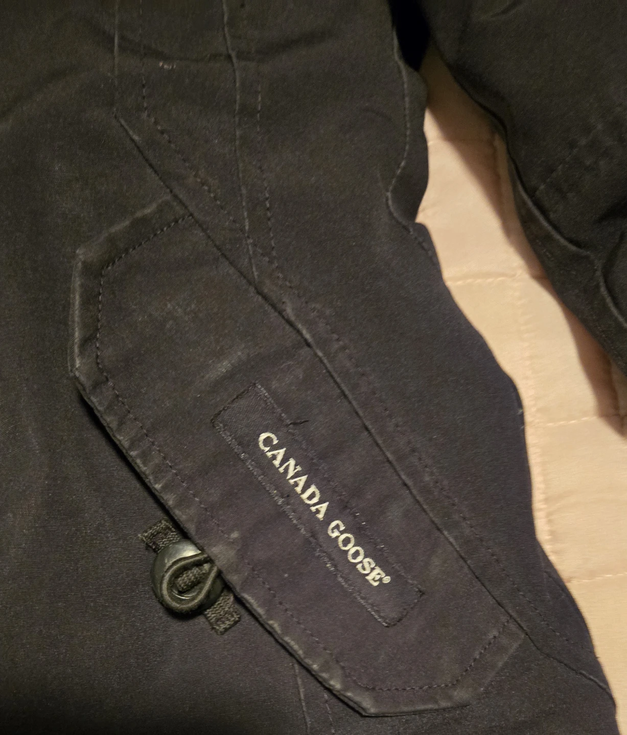 Canada Goose Black Parka - Kids Medium - photo 4
