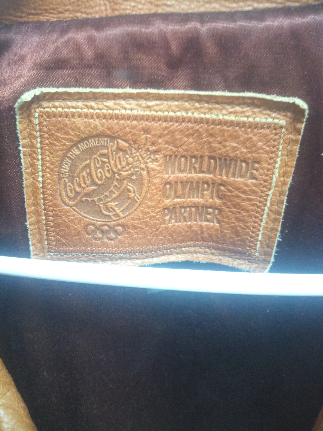 Coca-Cola Worldwide Olympic Partner Leather Jacket - photo 3