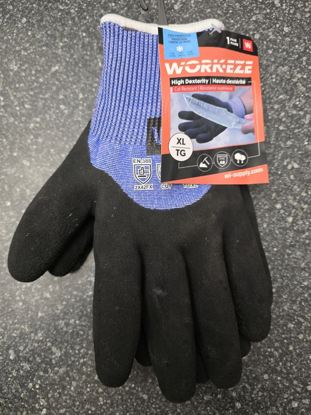 Workeze High Dexterity Cut Resistant Gloves - XL