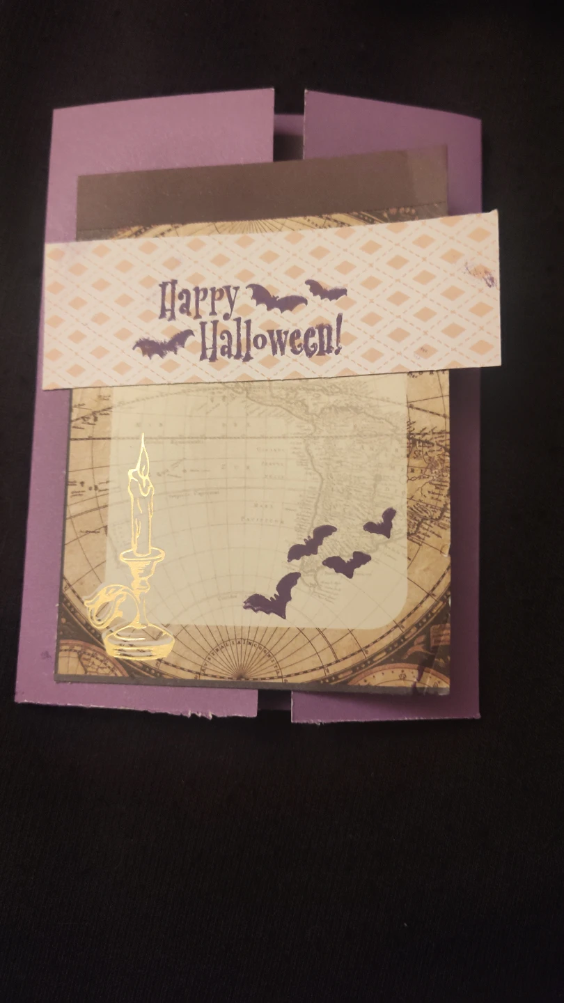 Handmade Halloween Greeting Card