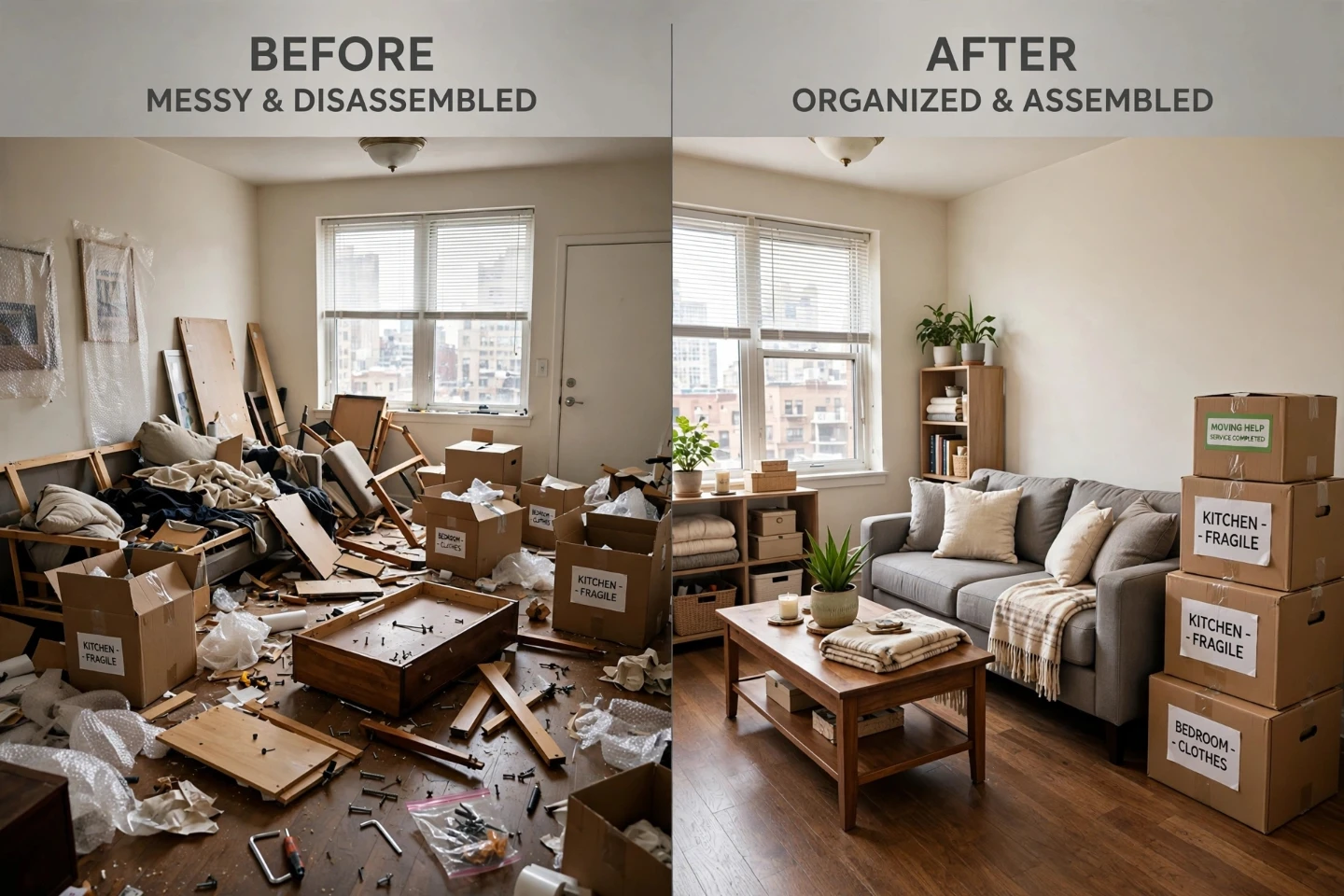 Ayuda con Mudanza / Moving Help & Furniture Assembly