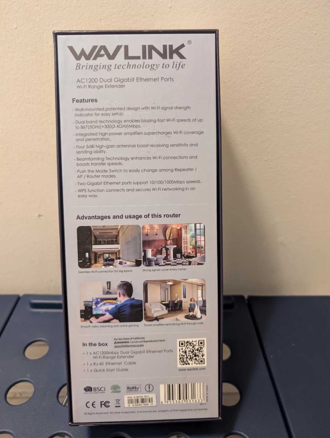 Wavlink Aerial X AC1200 Wi-Fi Range Extender - photo 4