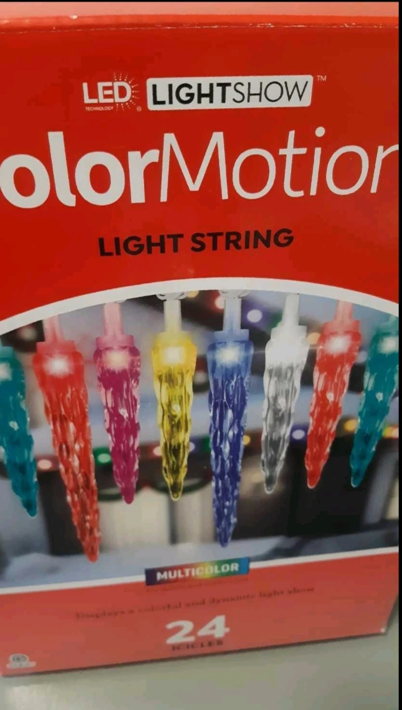 ColorMotion LED Icicle Light String - photo 2