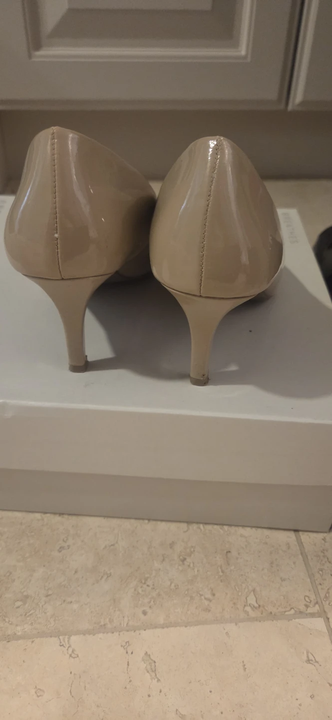 Comfort Plus Beige Heels Size 8W - photo 2