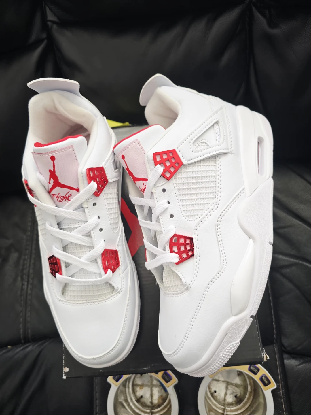 Brand new Jordan 4 Metallic Red for sale