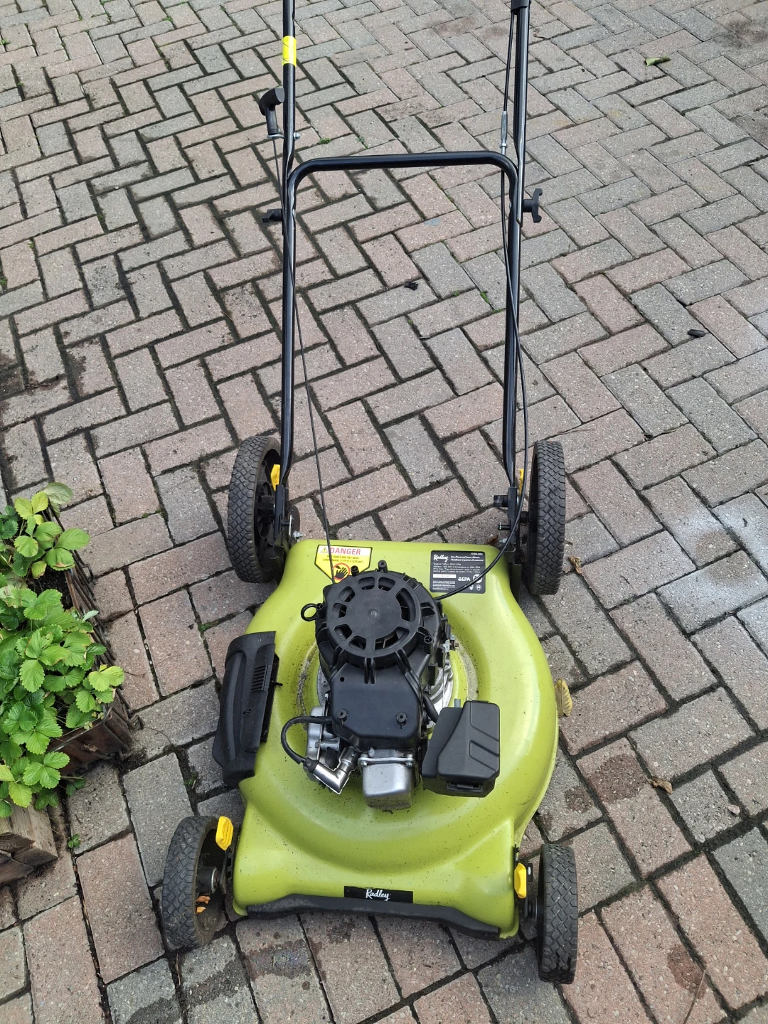 Gas Powered Lawn Mower for parts