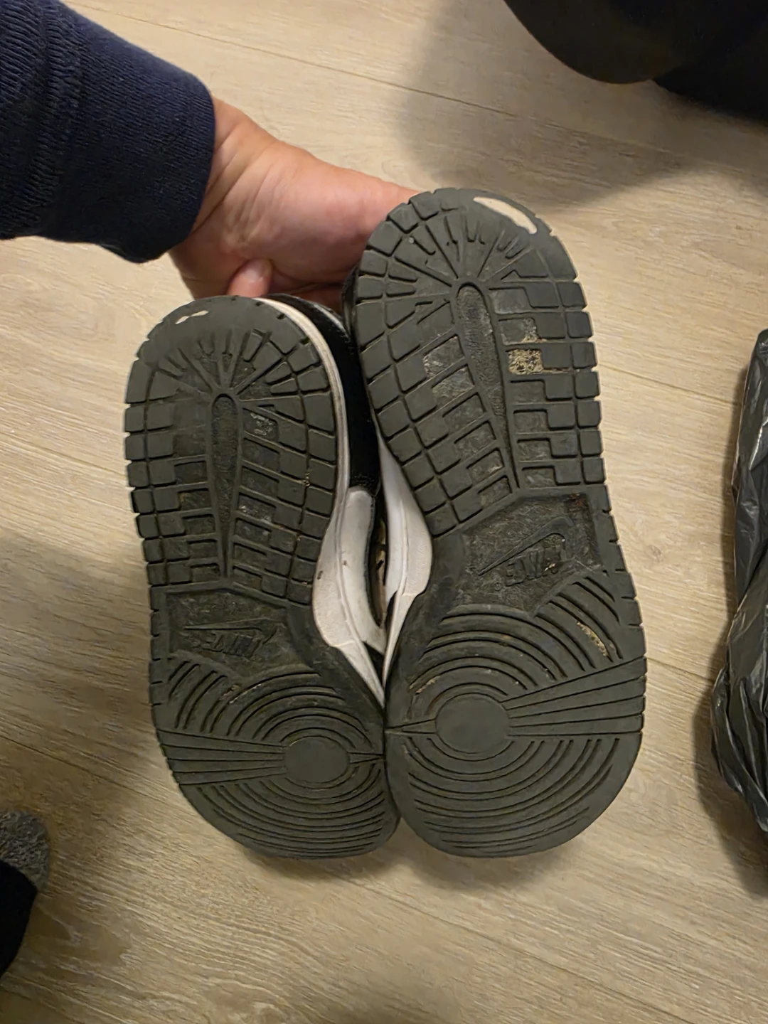Nike Dunk Low Retro Black White Shoes - photo 2