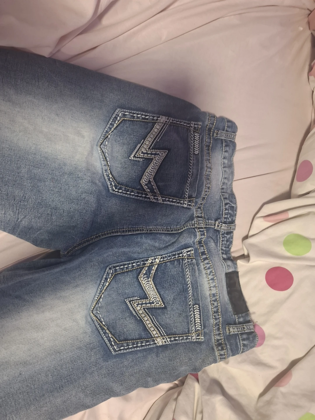 True Luck Blue Denim Jeans