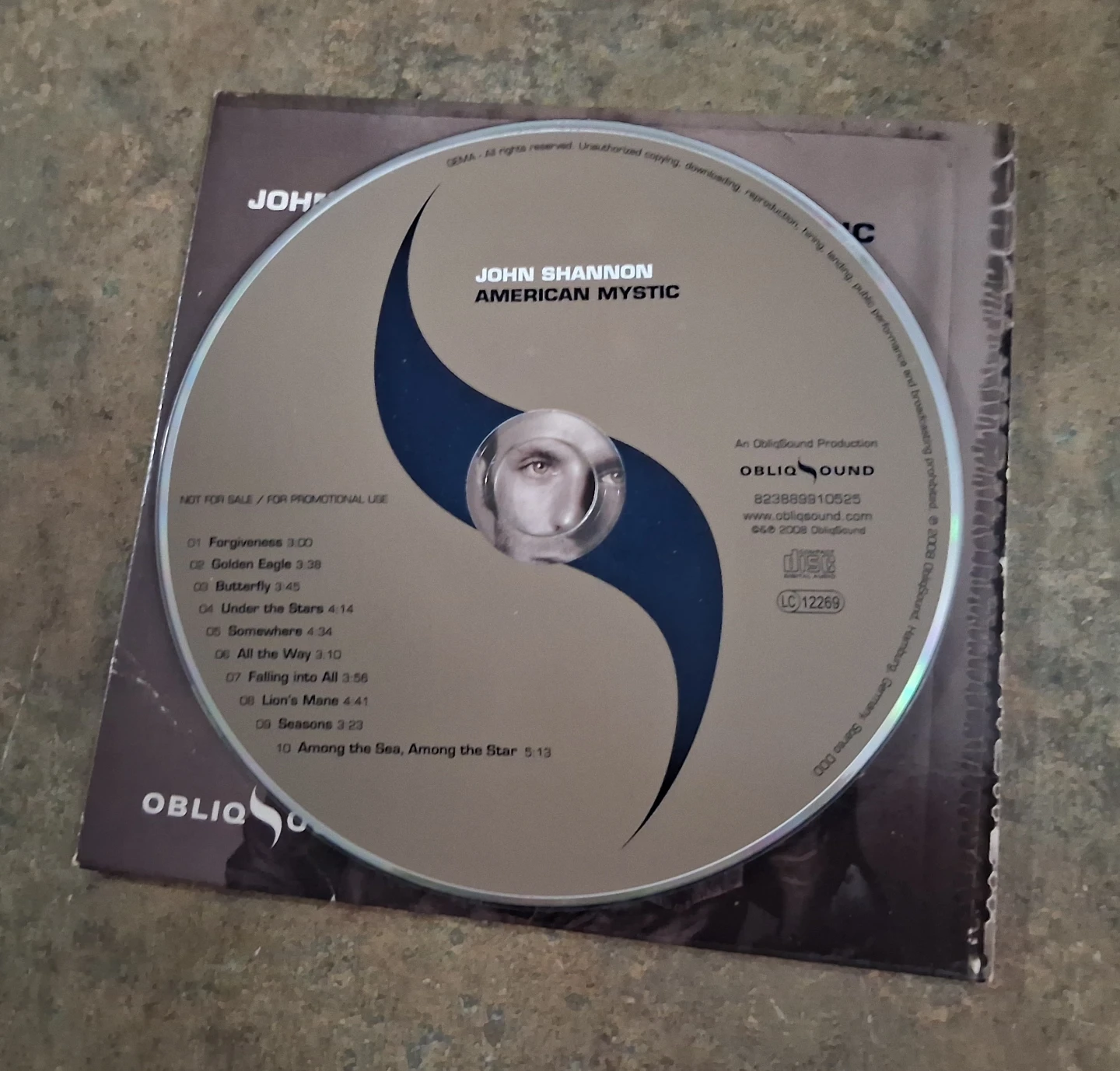 John Shannon - American Mystic Excellent Condition CD - photo 2