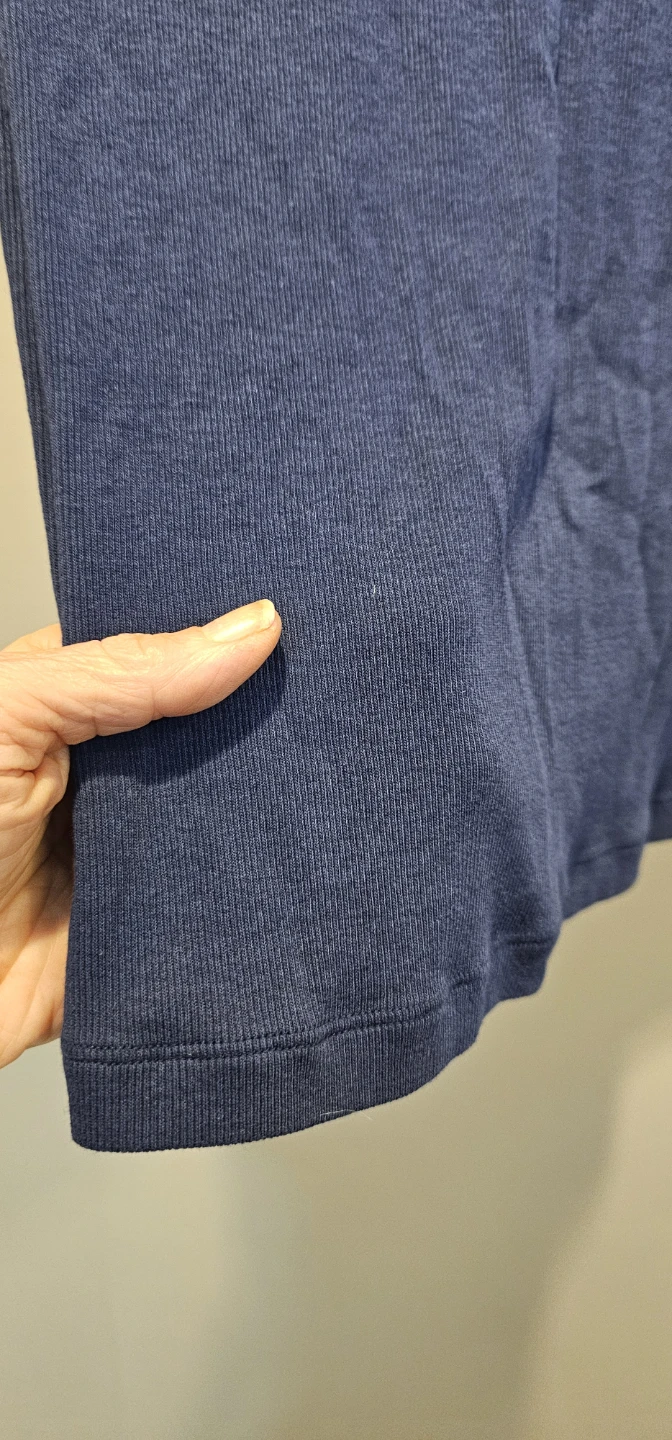 Brand new Navy Blue Turtleneck Long Sleeve Shirt - photo 2