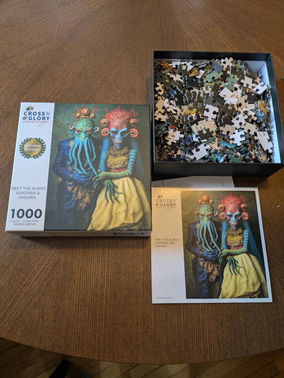 Cross & Glory 1000-Piece Alien Puzzle