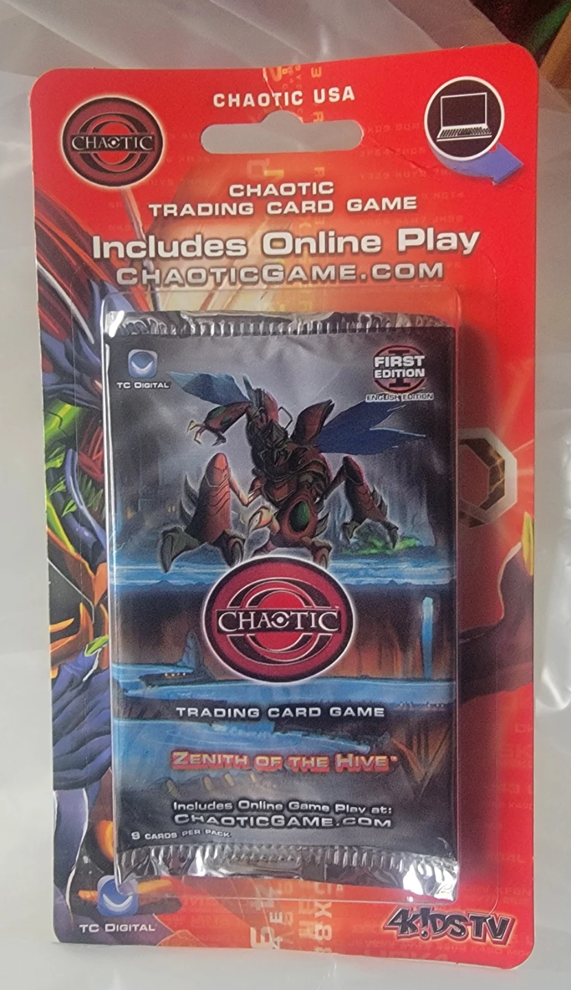 500 x 1st edition  Chaotic card game: Zenith of the Hive Packs