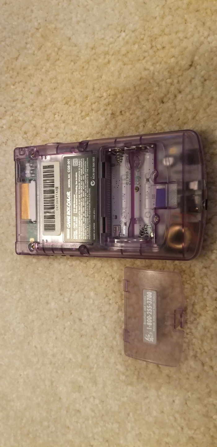 Nintendo Game Boy Color Atomic Purple - photo 2