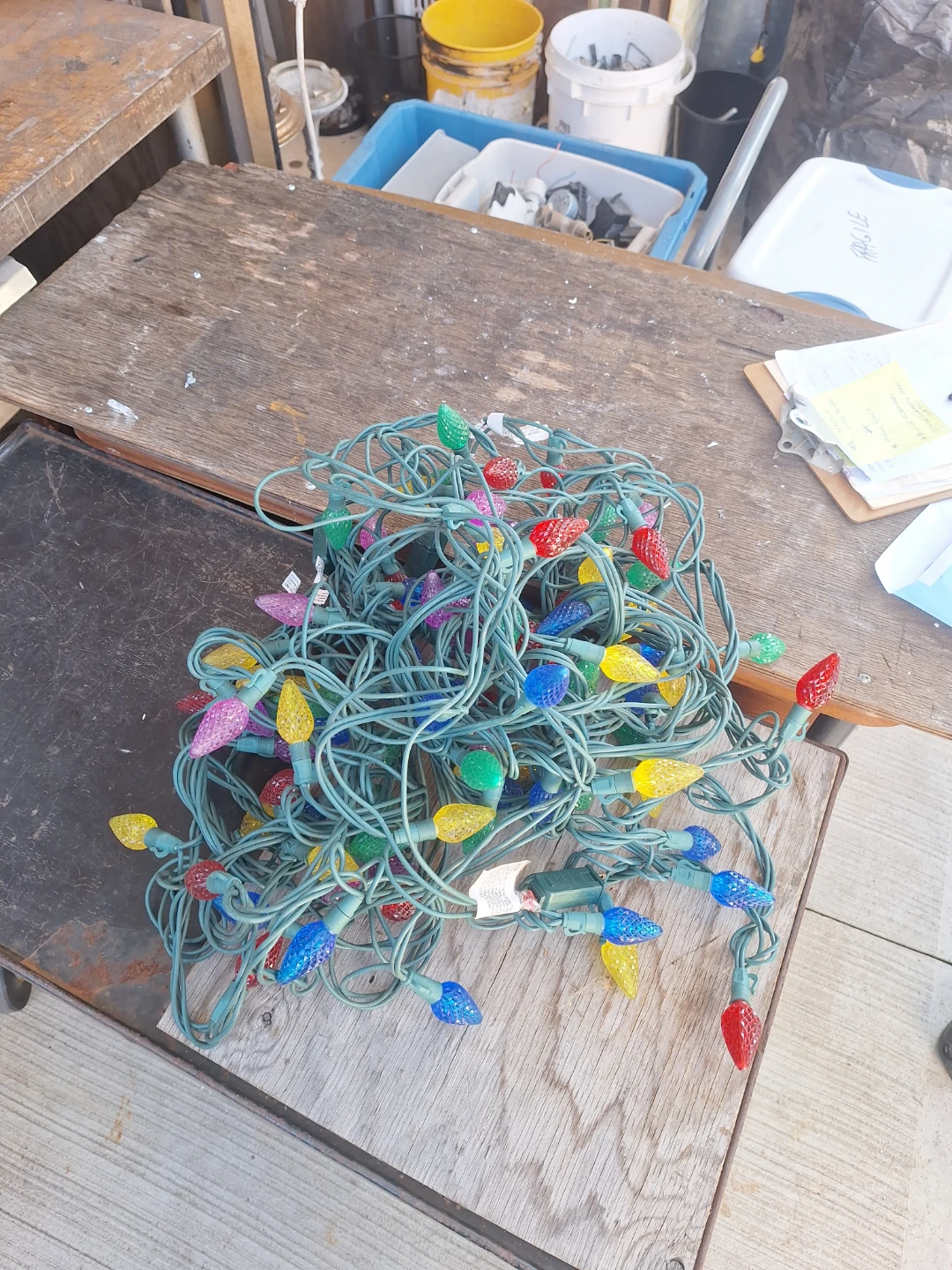 Multicoloured Christmas Lights