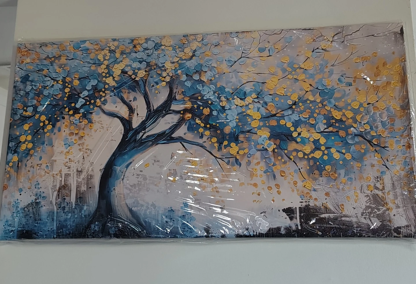 Abstract Tree Wall Art Canvas